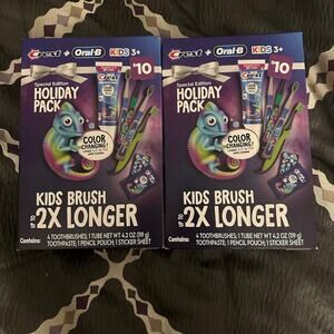 Crest and oral b toothpaste and toothbrush set